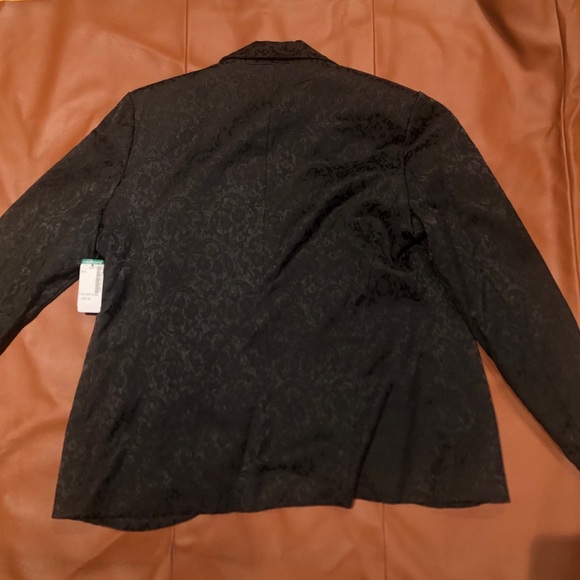 RD Style Black Jacquard Blazer - Picture 3 of 5